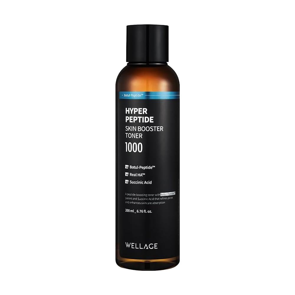 Тонер-бустер для обличчя WELLAGE Hyper Peptide Skin Booster Toner 1000, 200 мл